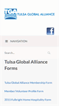 Mobile Screenshot of payments.tulsaglobalalliance.org